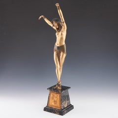 'Egyptian Dancer' Original Bronze Sculpture by Demetre Chiparus