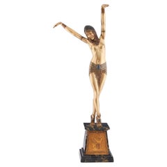 'Egyptian Dancer' Original Bronze Sculpture by Demetre Chiparus