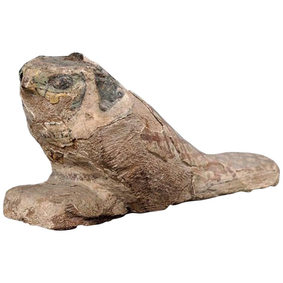 Egyptian Figure of a Horus Falcon For Sale