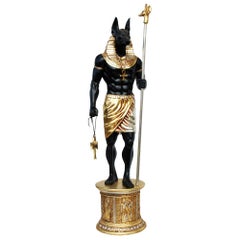 Statue du dieu égyptien Anubis