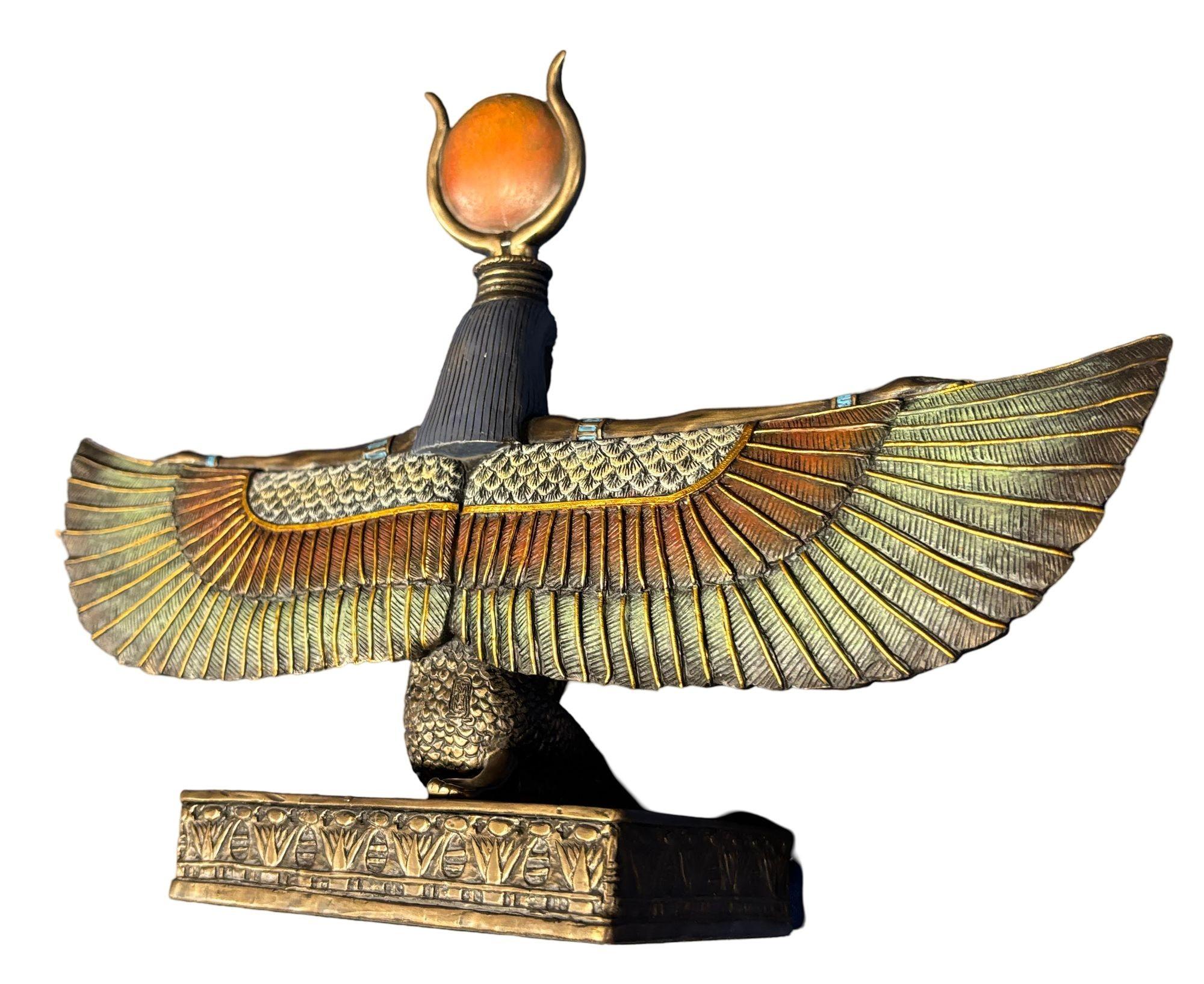 Statue de la déesse égyptienne Pharaon Excellent état - En vente à Van Nuys, CA