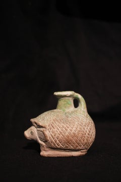 Egyptian Hedgehog Cosmetic Vase, Egypt or Rhodes, circa 664-252 BC