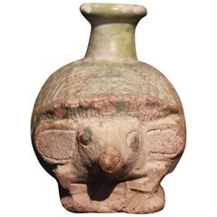 Antique Egyptian Hedgehog Cosmetic Vase, Egypt or Rhodes, circa 664-252 BC