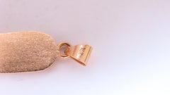 Egyptian Hieroglyphic Name Peridot 18kt 12509*