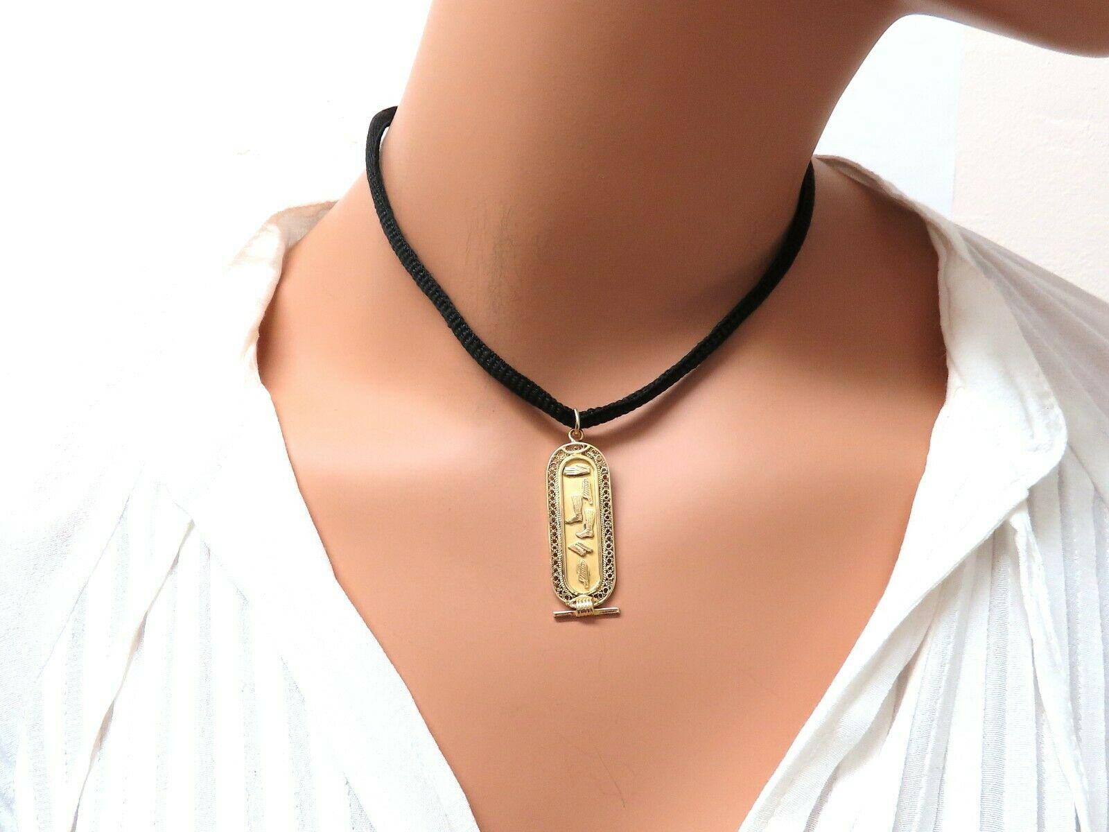 hieroglyphic pendant