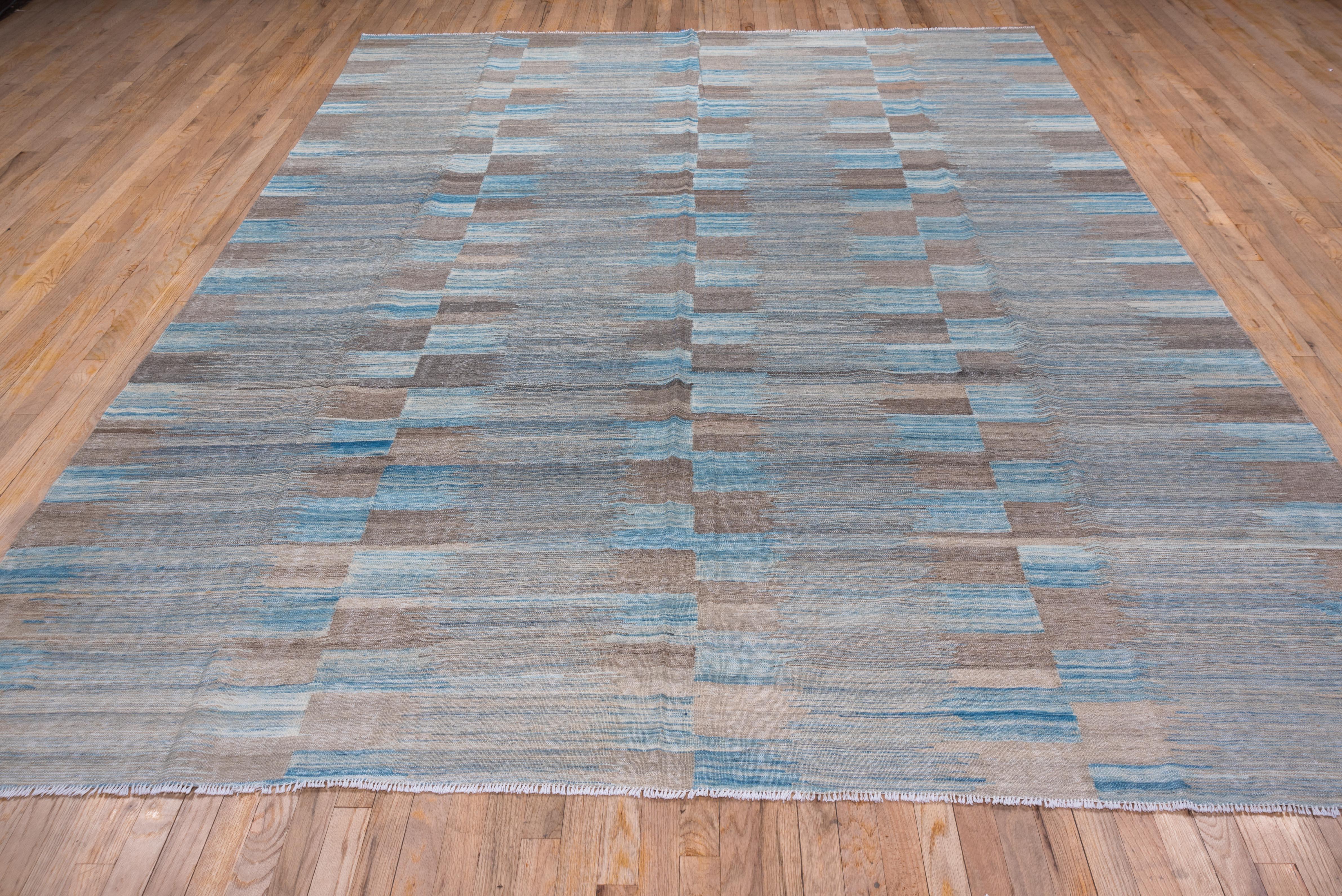 Egyptian Kilim Flatweave in Multicolor In Good Condition For Sale In New York, NY