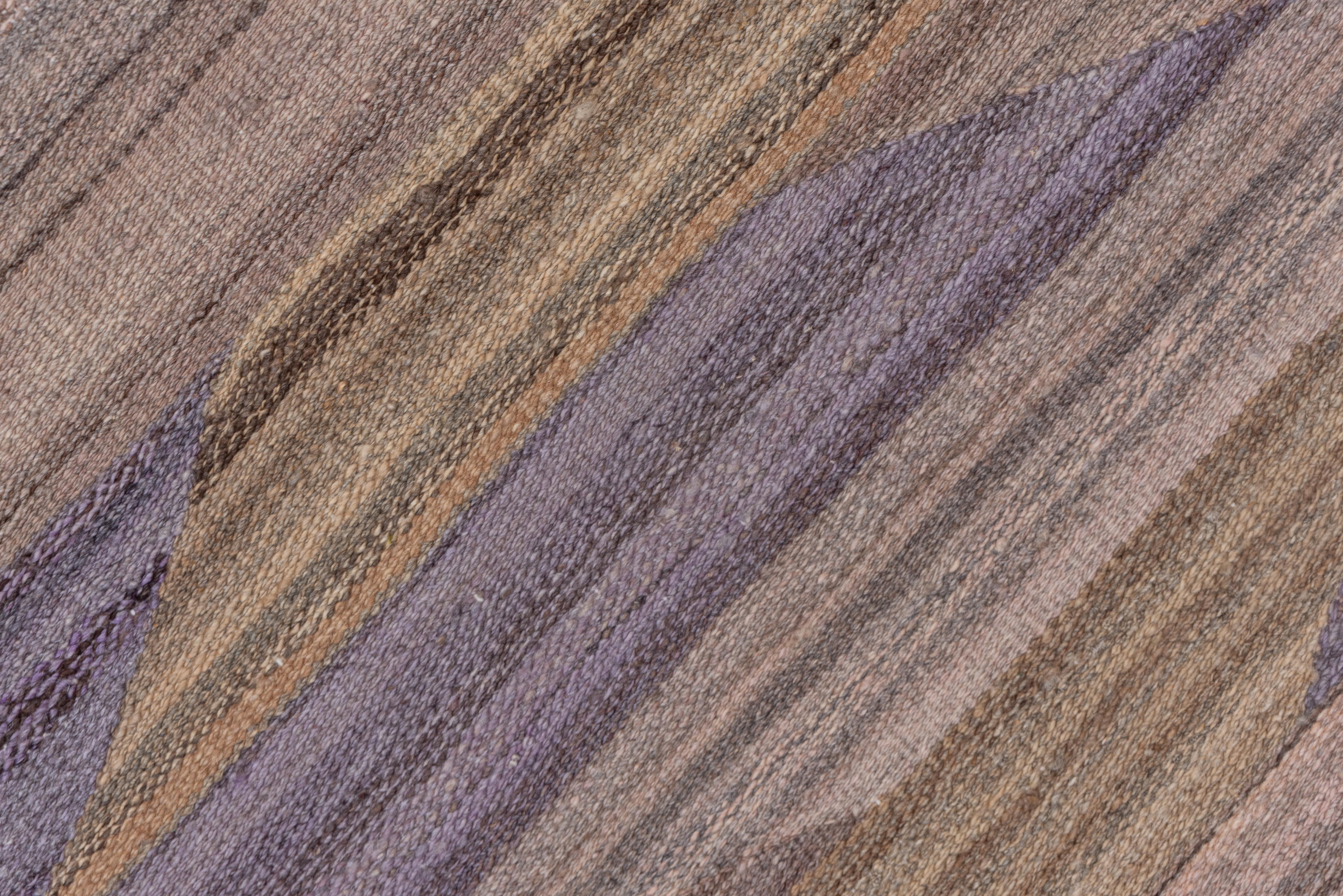 Lana Kilim egiziano a trama piatta multicolore in vendita