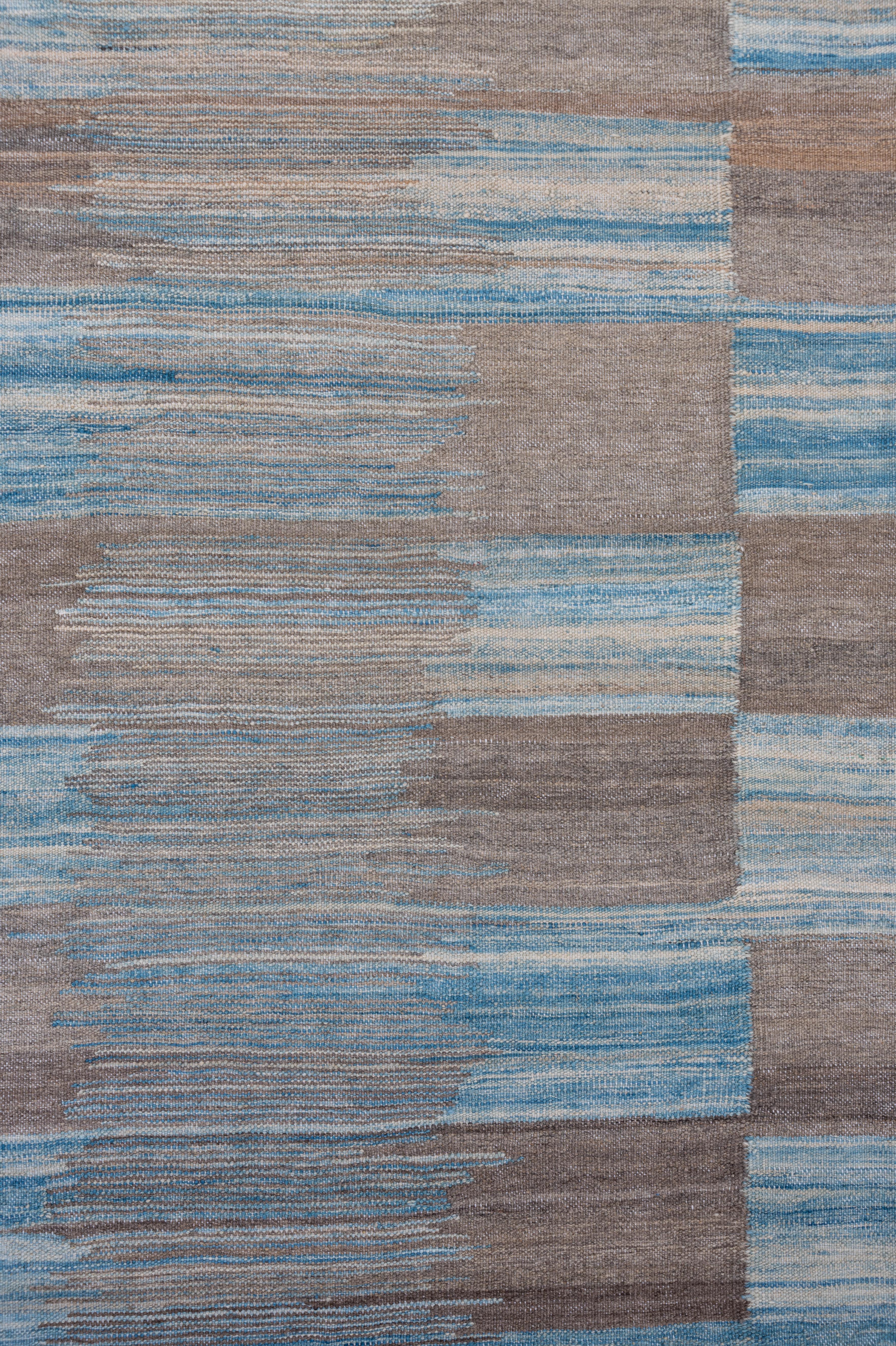 Tejido plano egipcio kilim multicolor en venta 2
