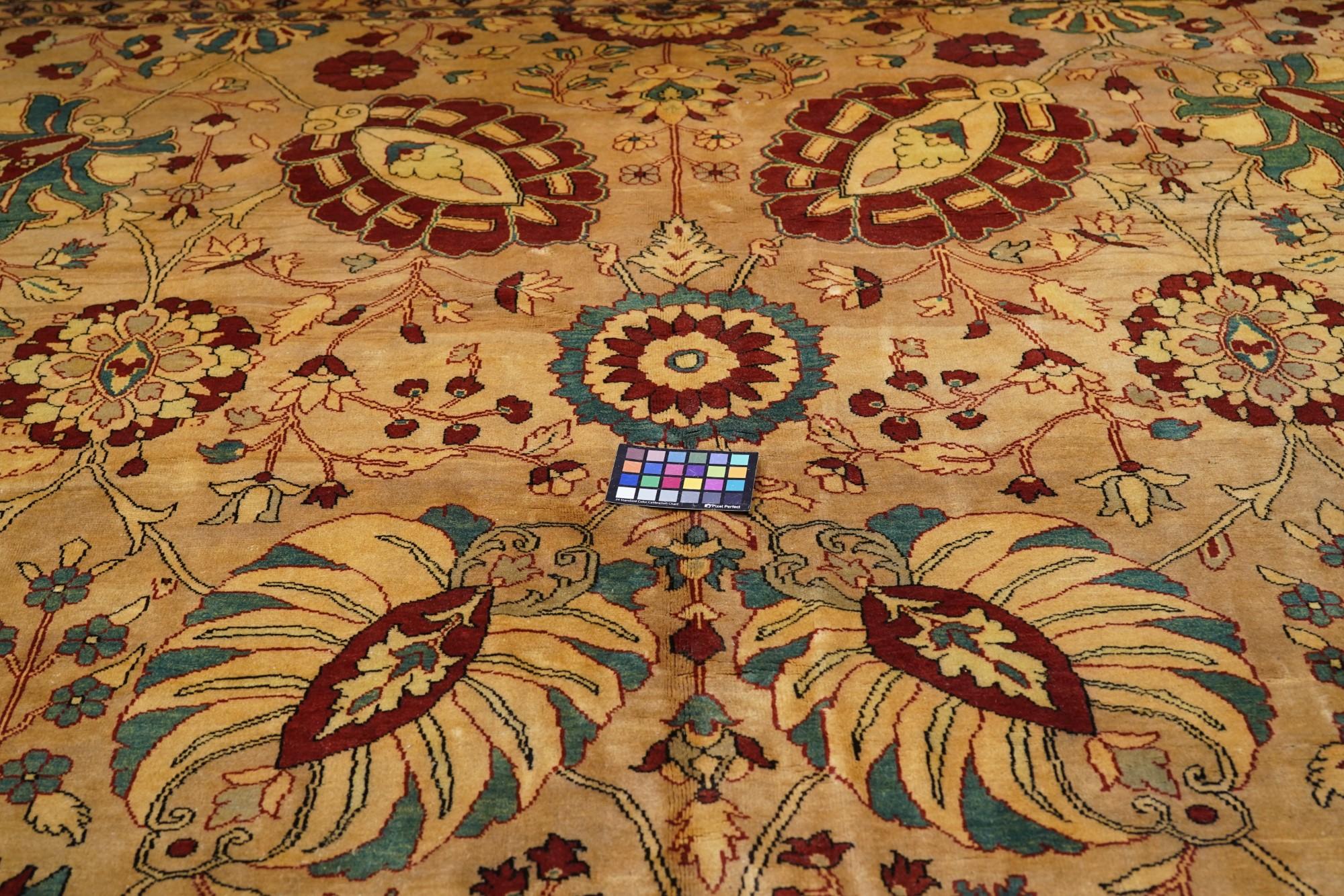 Alfombra de diseño egipcio Mahal 12'8