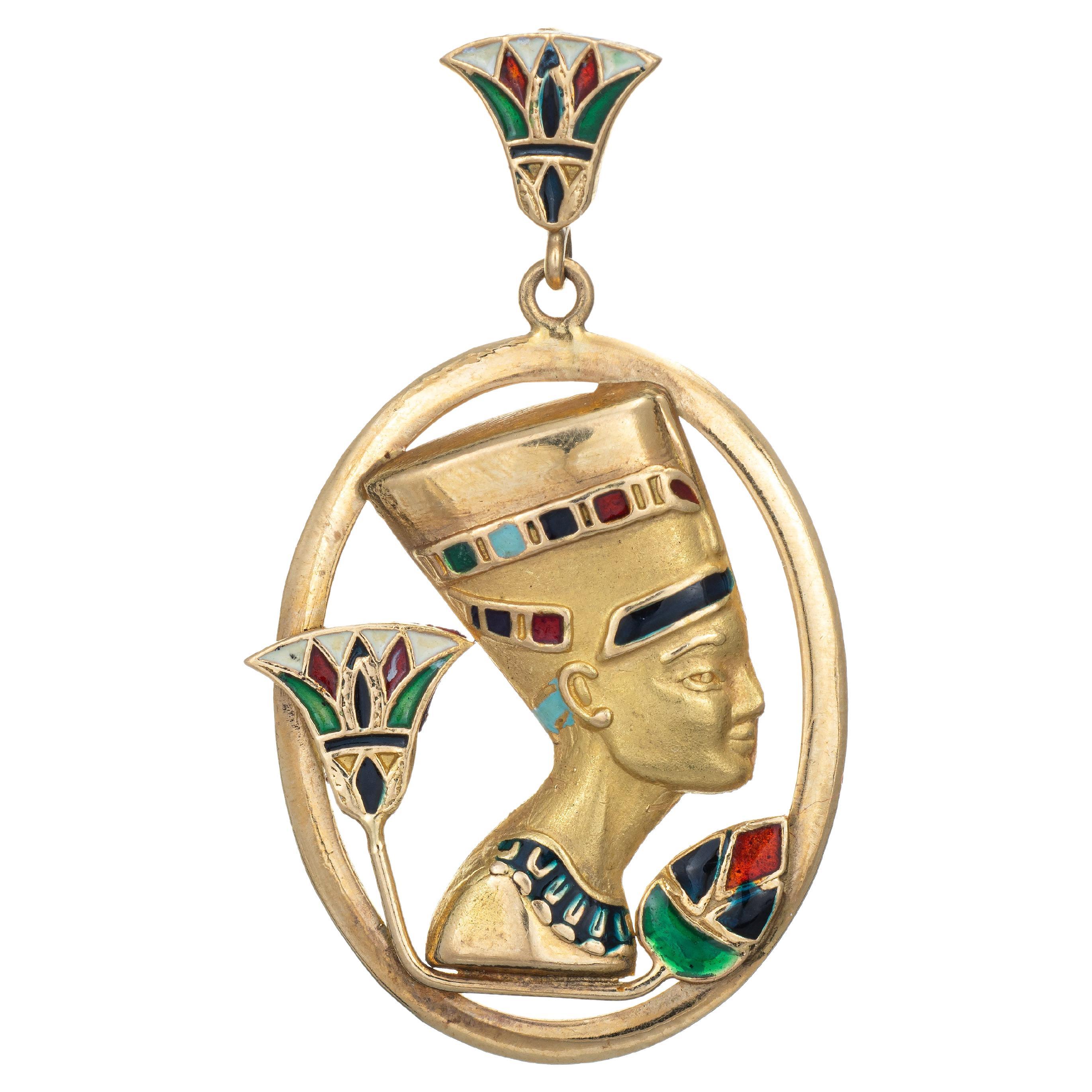Nefertiti Pendant - 7 For Sale on 1stDibs | nefertiti necklace 
