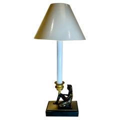 Egyptian Neoclassical Style Table Lamp