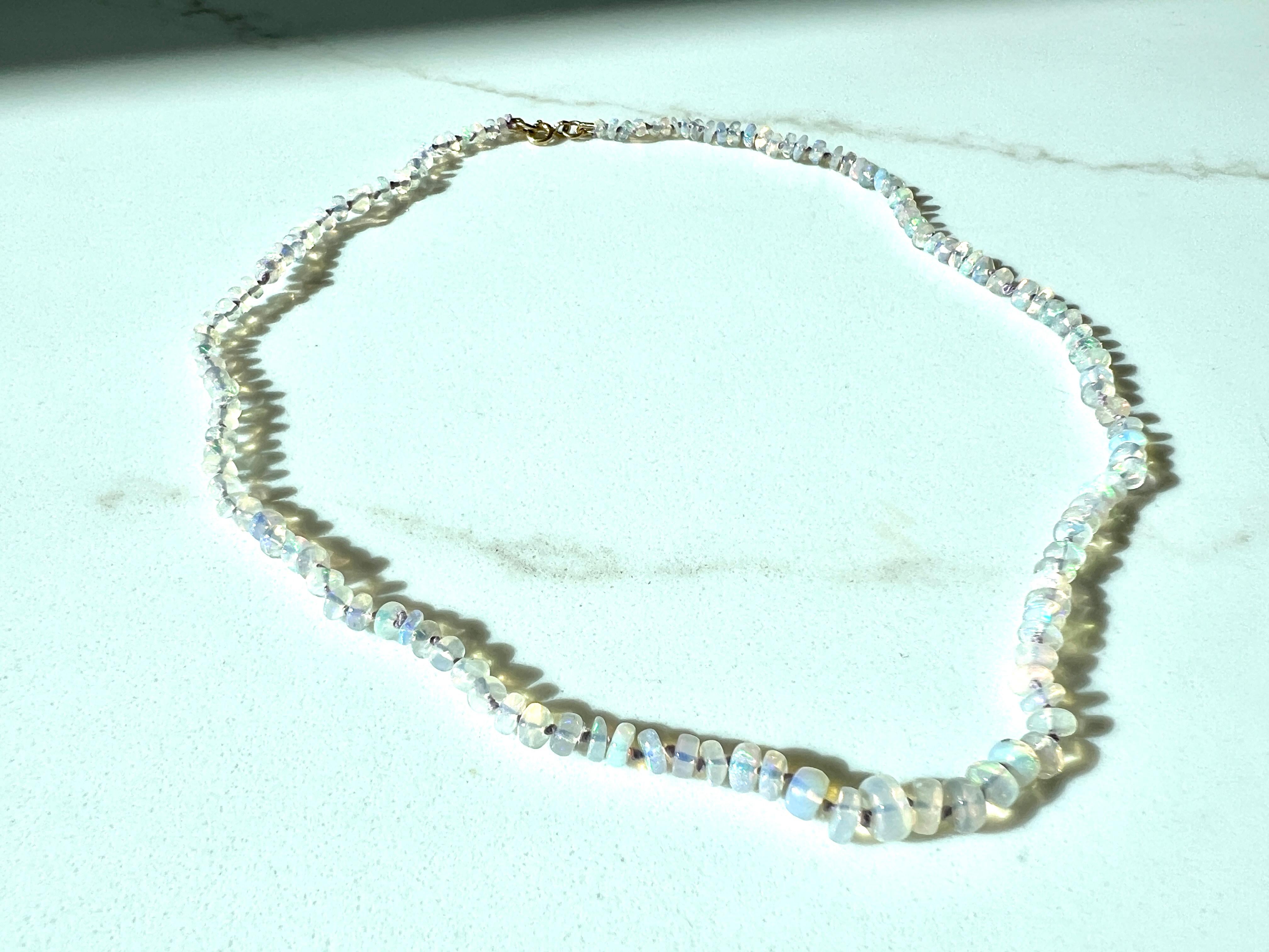 Collana girocollo in opale egiziano in vendita 4