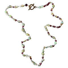 Egyptian Opal Ruby Necklace Choker J Dauphin