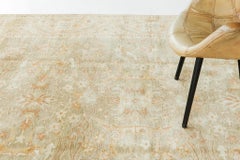 Egyptian Oushak Allover Design Rug