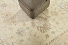Tapis égyptien à motifs Oushak