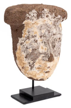 Egyptian Painted Sarcophagus Mask