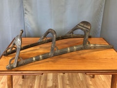 Egyptian Regiment des Dromadaires-Style Brass and Iron Camel Saddle, circa 1800