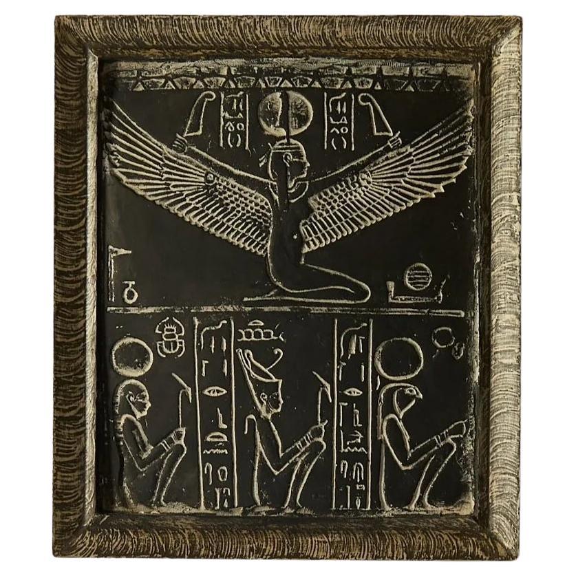 Ägyptische Reliefplatte