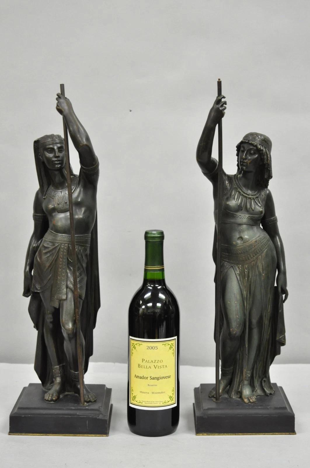 Antique Egyptian Revival French Bronze 