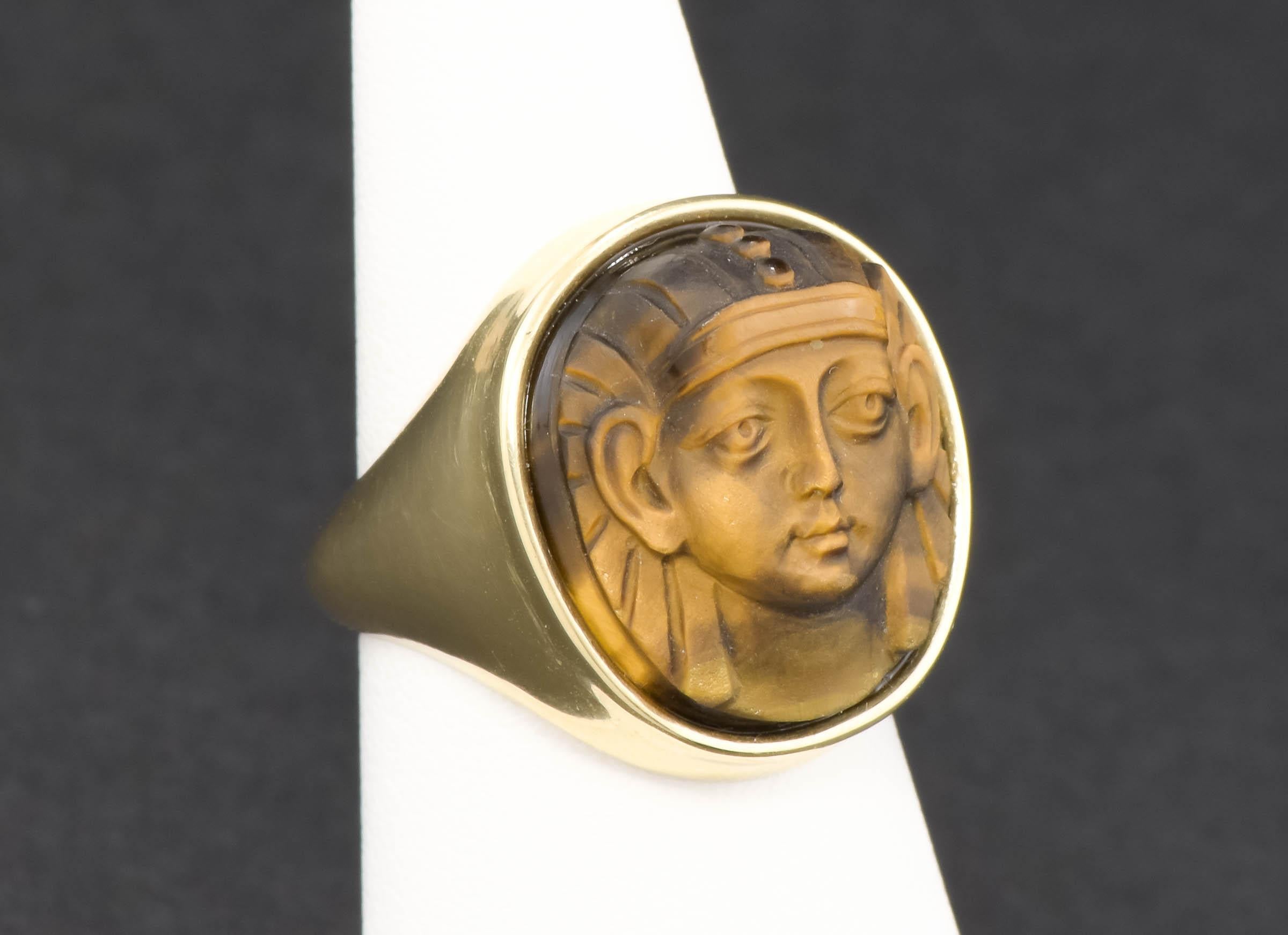 egyptian signet ring