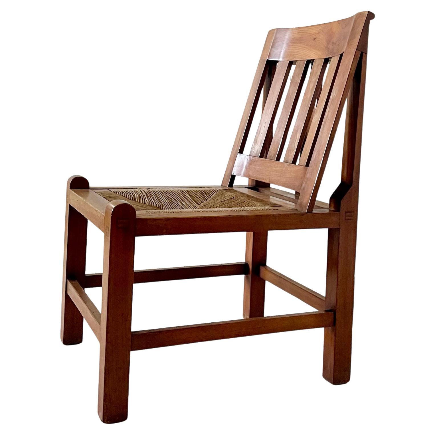 Egyptian Revival Chair Attributed to Liberty & Co