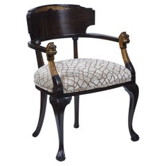 Egyptian Revival Chair, circa early 20th Century