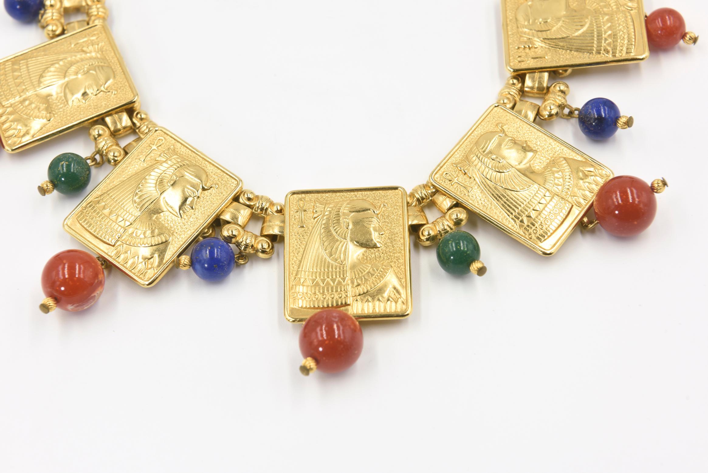 egyptian revival necklace