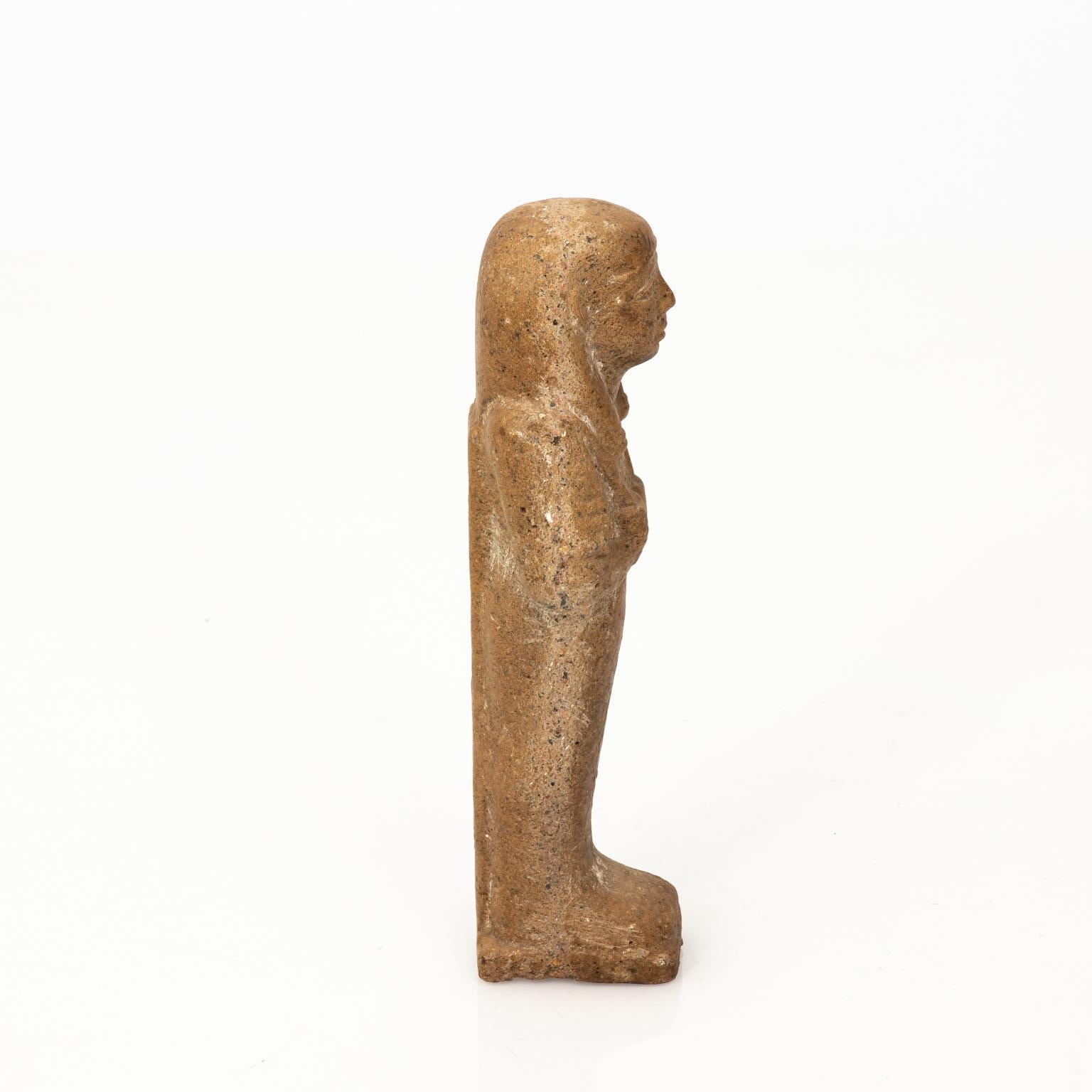 Carved Egyptian Revival Decorative Sculpture For Sale