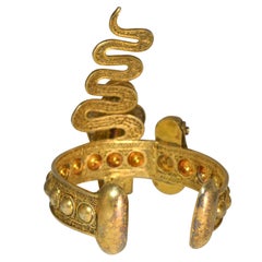 Bracelet Diadème de Toutankhamon de style néo-égyptien, Circa 1930