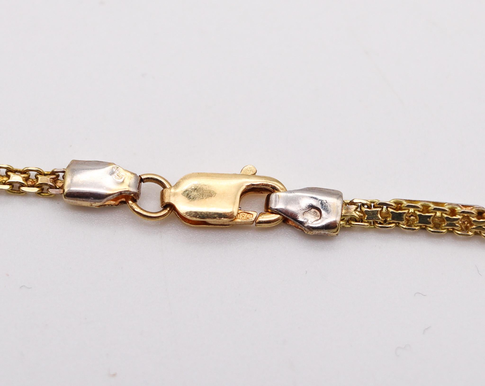 Collier scarabée Khepri du roi Toutânkhamon de style néo-égyptien en or 18 carats avec pierres précieuses sculptées Unisexe en vente