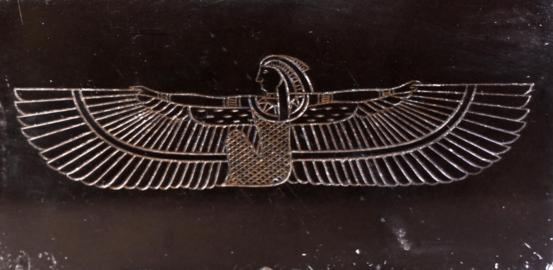 Egyptian Revival Mantel Clock,  19th Century For Sale 6