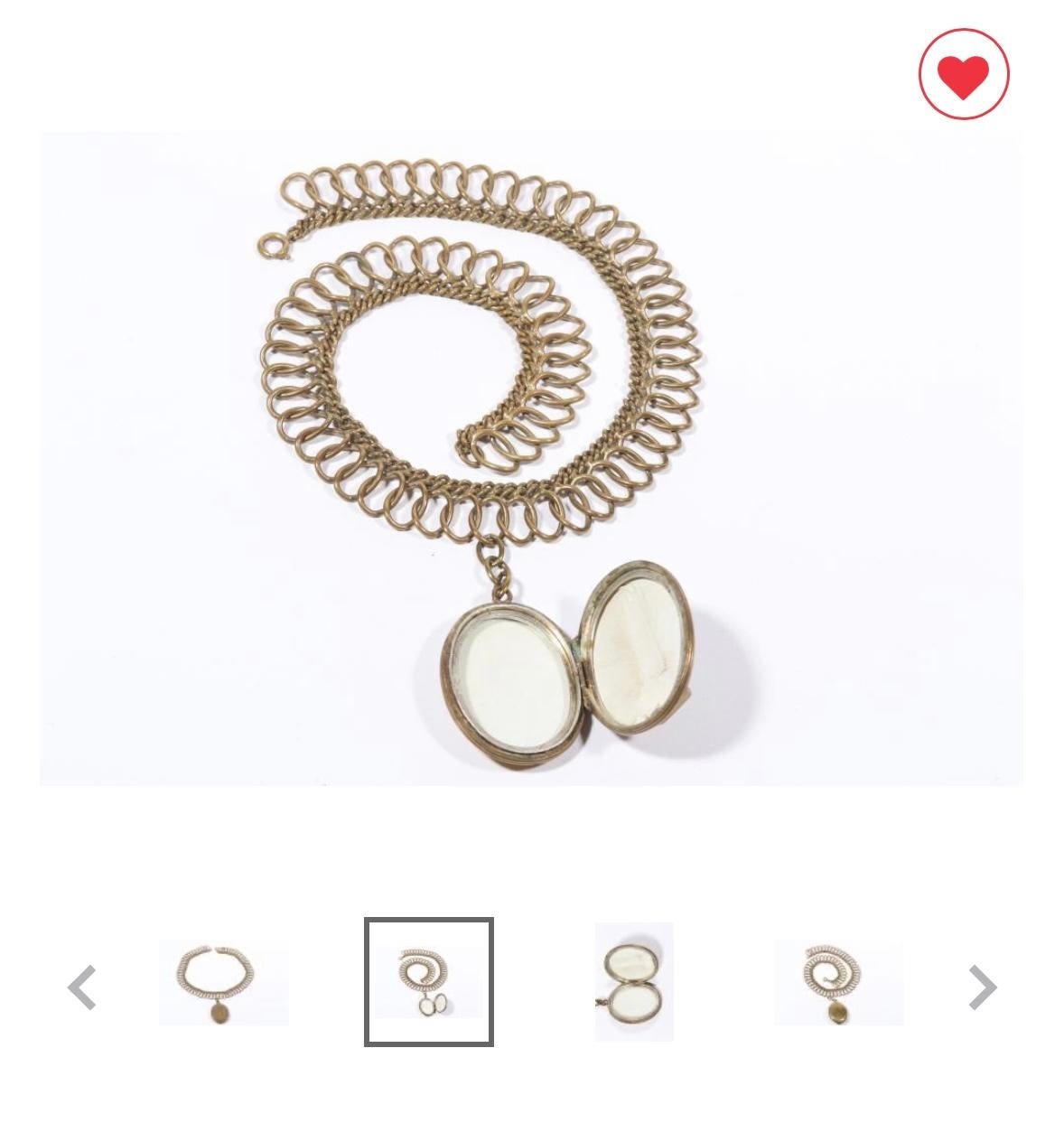 Collier médaillon néo-égyptien Art déco victorien avec obélisques hiéroglyphiques en vente 5
