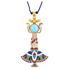 Egyptian Revival Pendant