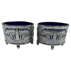 Saleros de plata del renacimiento egipcio