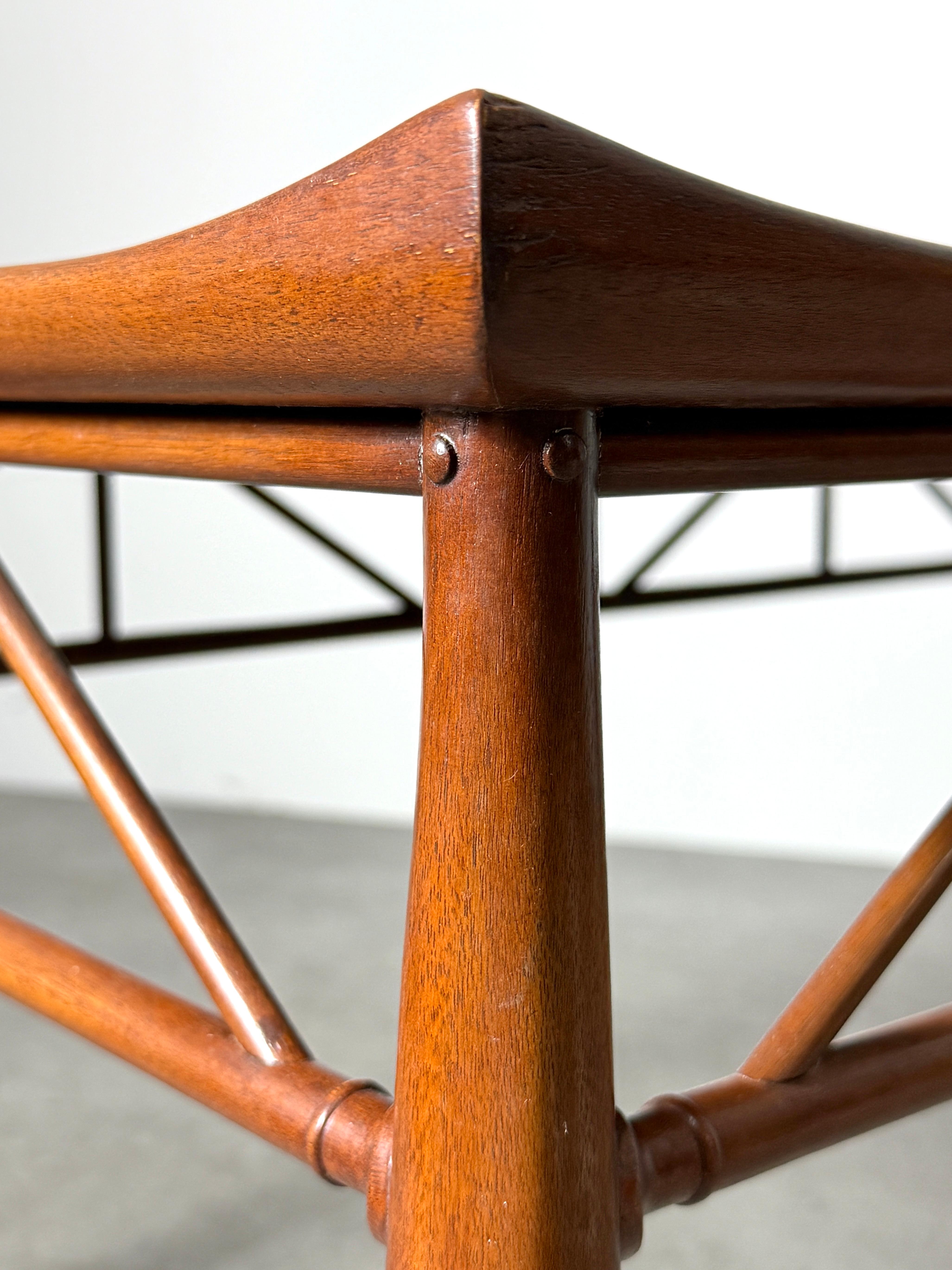 Table basse Thebes de style néo-égyptien en noyer d'après Liberty & Co. 21e siècle en vente 6