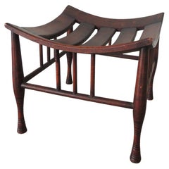 Tabouret Thebe de style néo-égyptien par Liberty & Co.