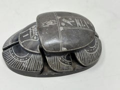 Figurina di scarabeo egiziano A. Stone Figura Fermacarte