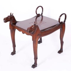 Egyptian Style Art Deco Occasional Table or Drink Stand
