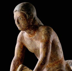 Egyptian-Style 'Grand Tour' Gargoyle Terracotta Dolphin