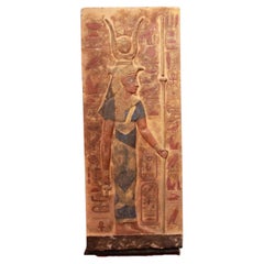 Egyptian-Style Relief Plaque