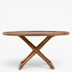 'Egyptian' table in oak by Mogens Lassen