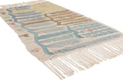 Egyptian "Tree of Life" Tapestry, Influenced by the Ramses Wissa Wassef Workshop