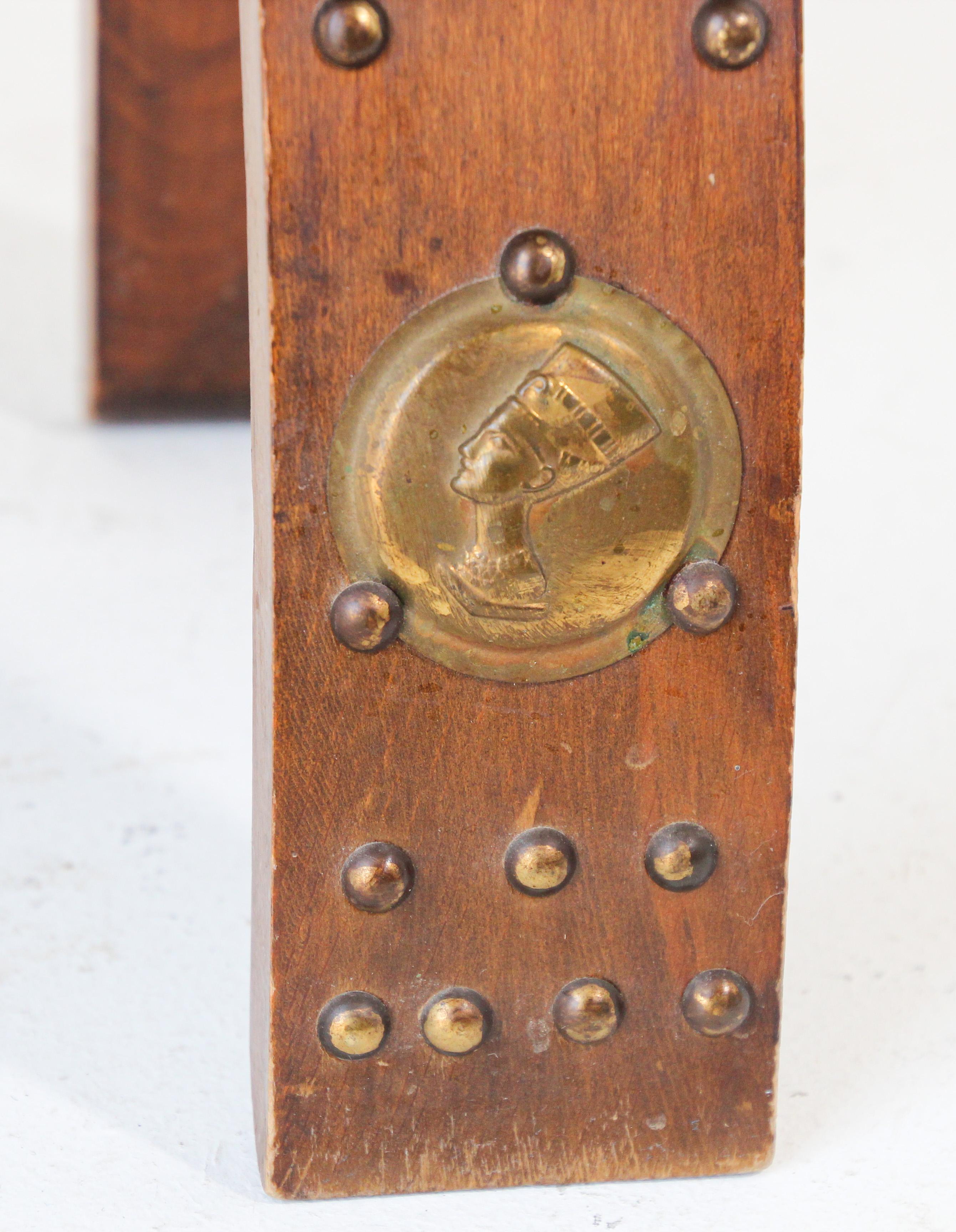 Hand-Crafted Egyptian Vintage Camel Saddle Stool