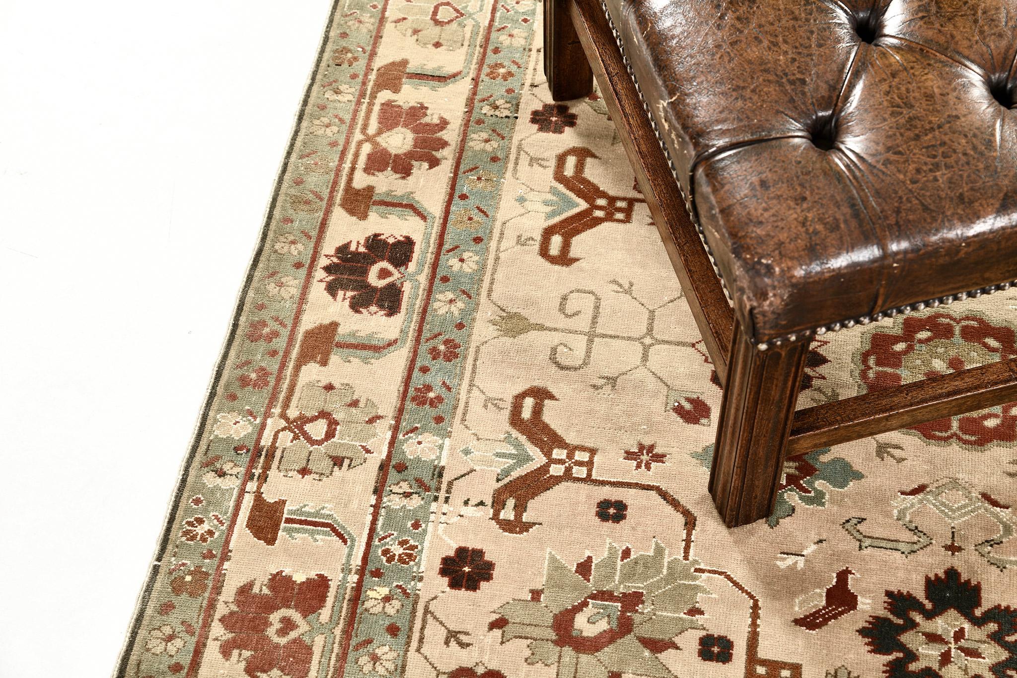 Ägyptischer Zigler Allover-Design-Teppich im Zustand „Neu“ im Angebot in WEST HOLLYWOOD, CA