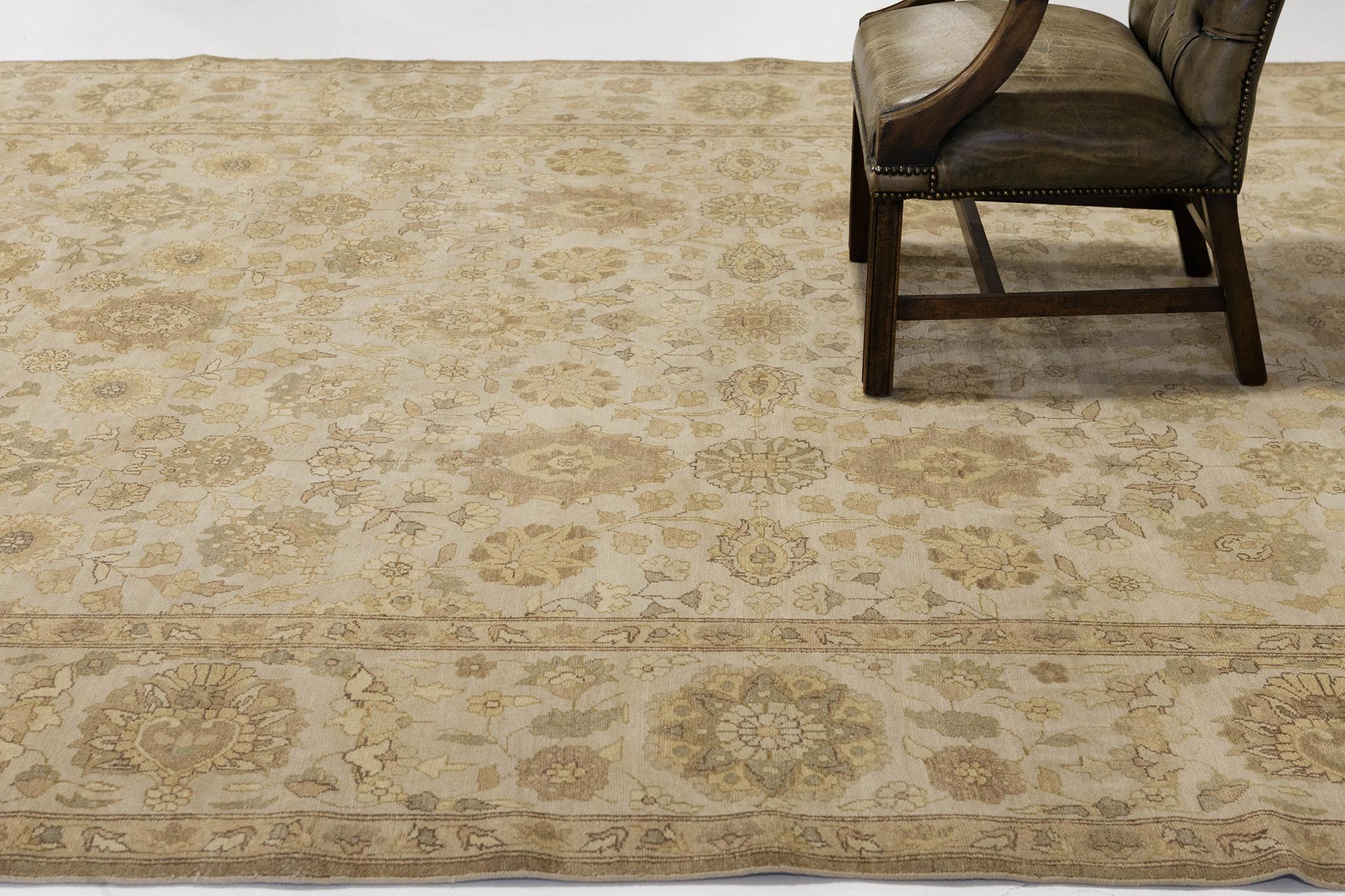Ägyptischer Teppich im Zigler-Design im Zustand „Neu“ im Angebot in WEST HOLLYWOOD, CA