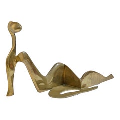 Grande scultura modernista in bronzo di Eichengreen & Gensburg
