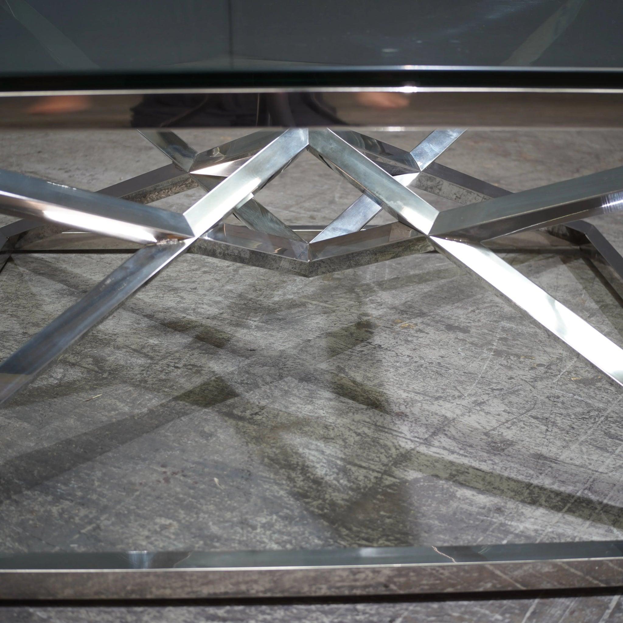 Table basse Connor en verre Eichholtz en vente 2