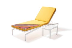 Eichler Outdoor Lounge Chair with Sunbrella Cushion 2018 by Post & Gleam