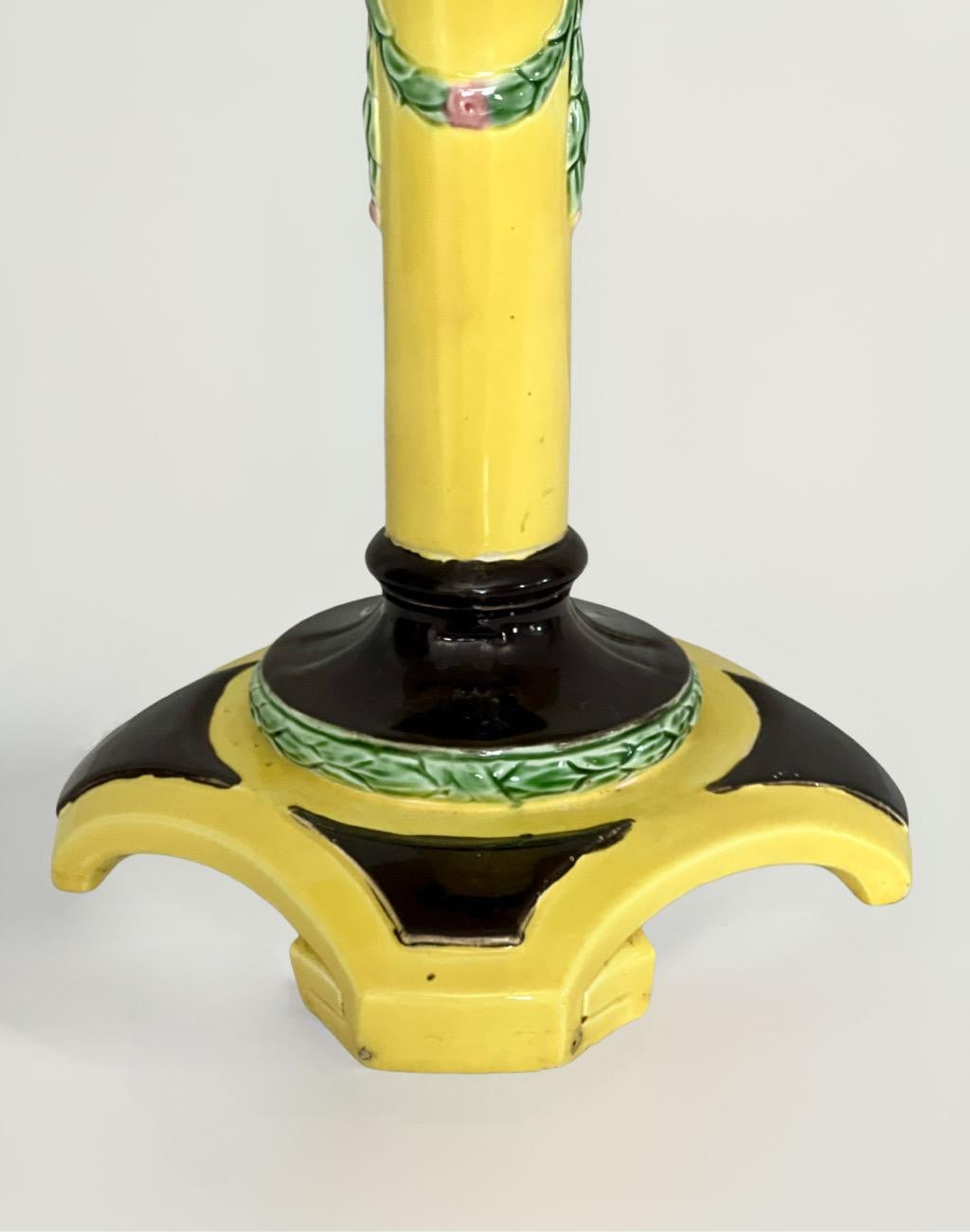 Ciotola con piedistallo in maiolica secessionista Eichwald in vendita 3