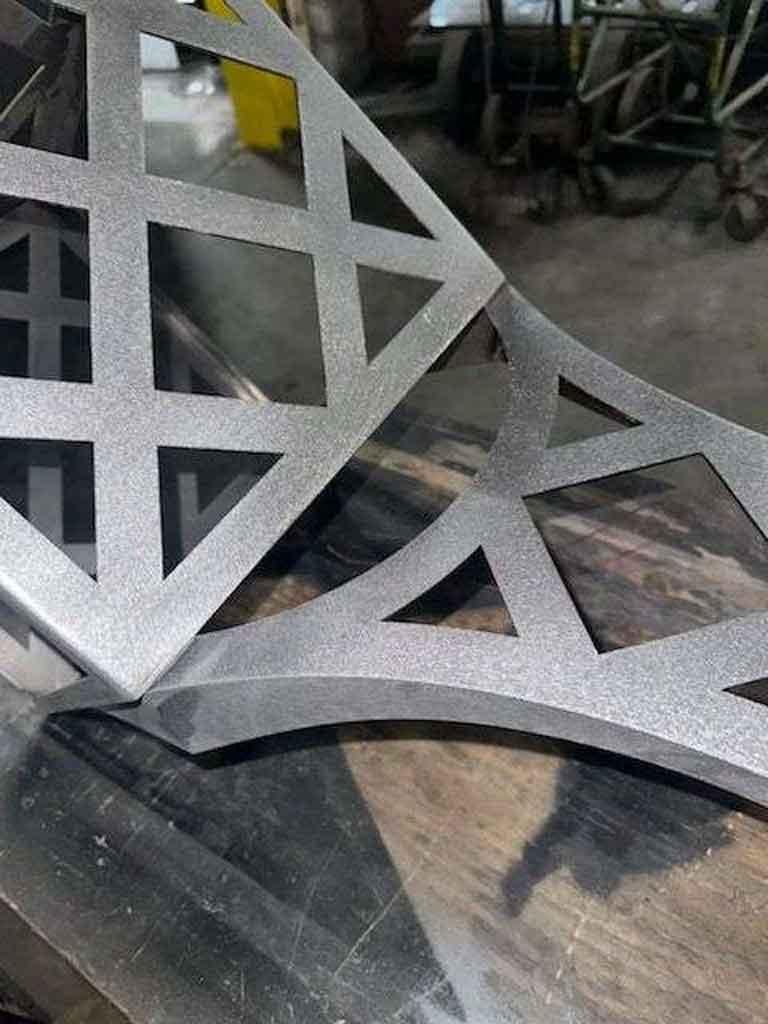 American Eiffel coffee table designed by Laurie Beckerman For Sale
